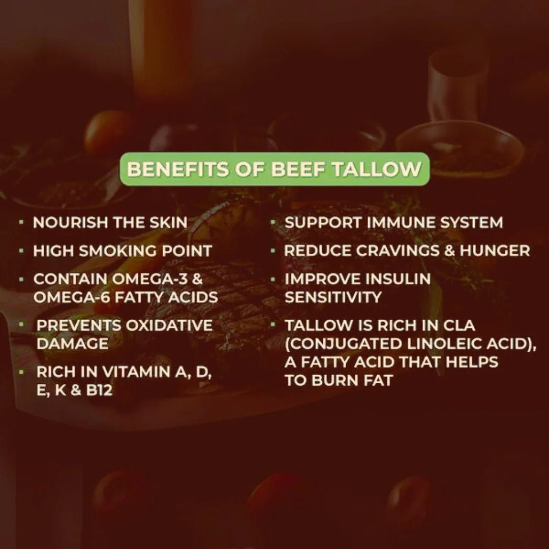 Double Rendered Halal Beef Tallow | INSHA