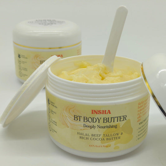 INSHA BT Body Butter™ Natural, Halal and Luxuriously Hydrating for Daily Skincare Routine - INSHA