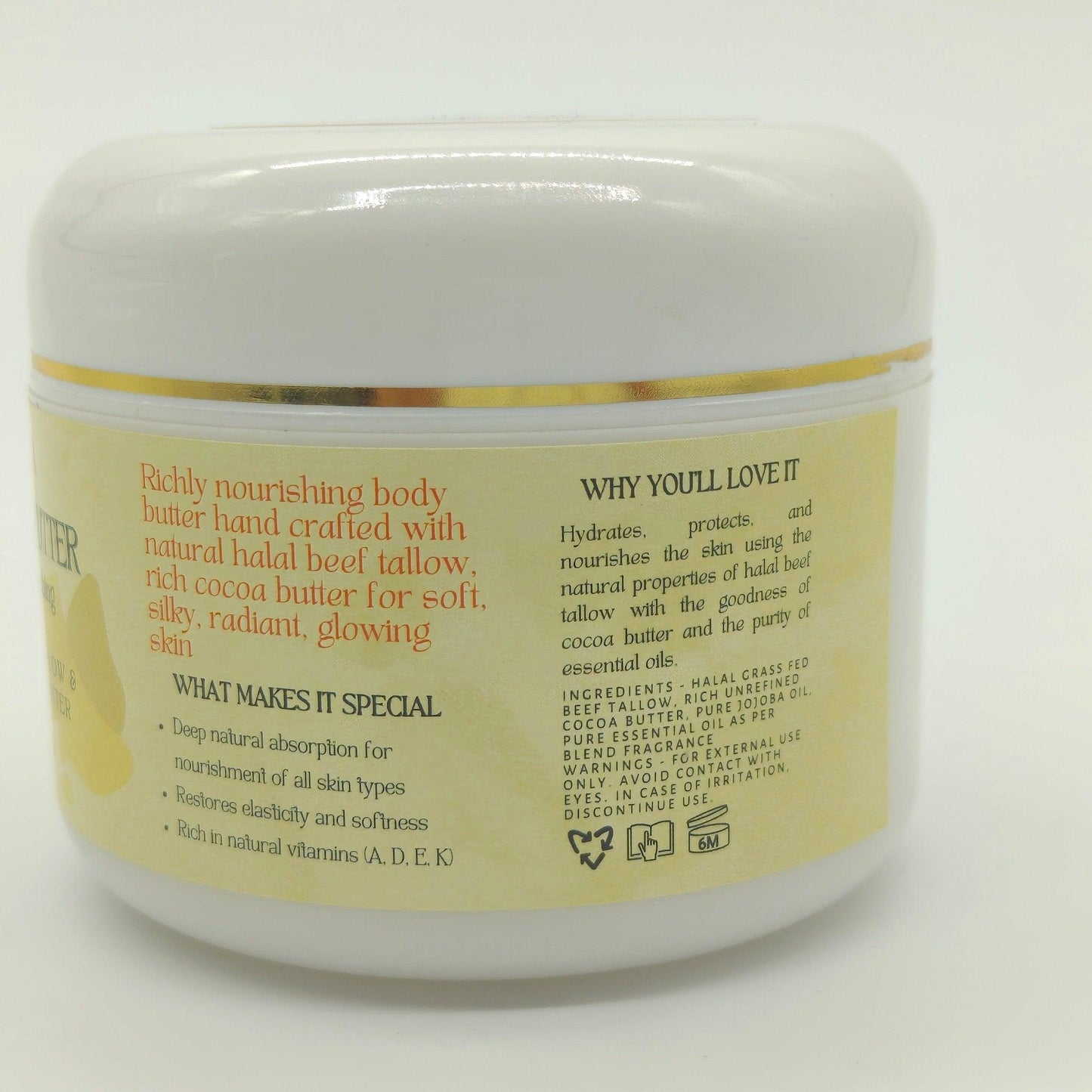 INSHA BT Body Butter™ Natural, Halal and Luxuriously Hydrating for Daily Skincare Routine - INSHA