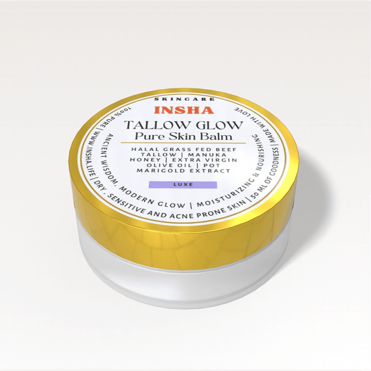 Beef tallow for wrinkles - INSHA TALLOW GLOW skin balm
