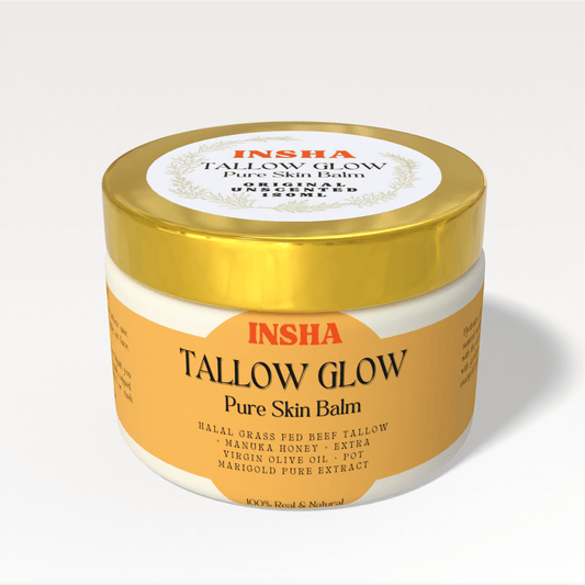 Grass-fed halal beef tallow skin balm by INSHA