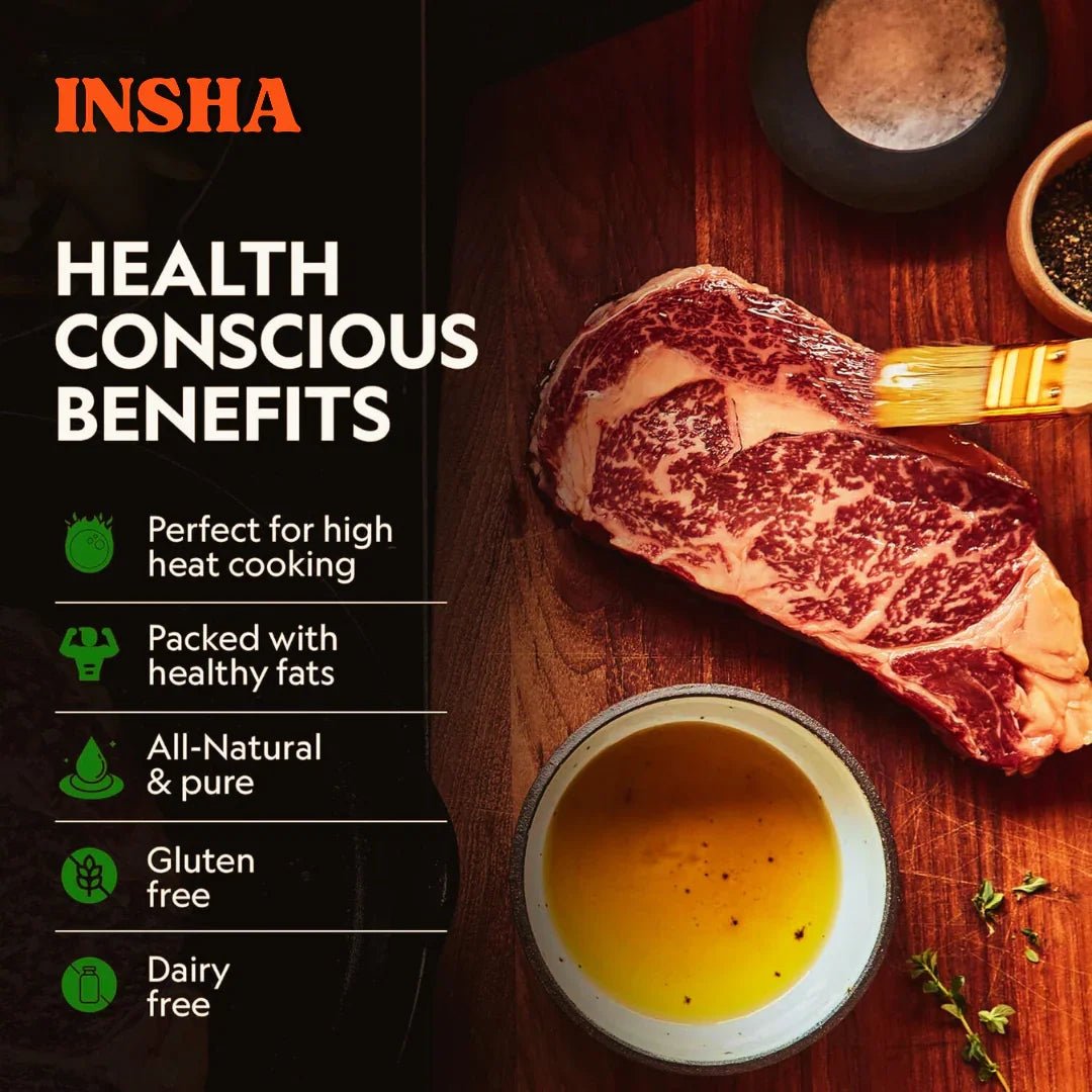 Double Rendered Halal Beef Tallow | INSHA