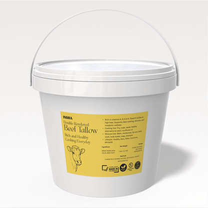 Double Rendered Halal Beef Tallow | INSHA
