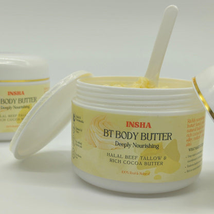 INSHA BT Body Butter™ Natural, Halal and Luxuriously Hydrating for Daily Skincare Routine - INSHA