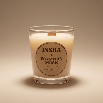 Simple Tallow Candle | INSHA