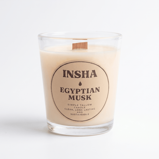 Simple Tallow Candle | INSHA