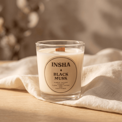 Simple Tallow Candle | INSHA
