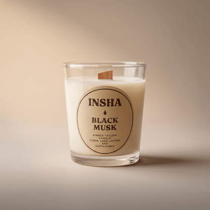 Simple Tallow Candle | INSHA