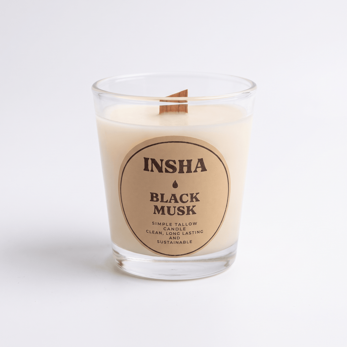 Simple Tallow Candle | INSHA