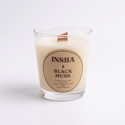 Simple Tallow Candle | INSHA